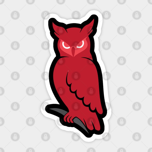 Owl Night King Fashion Sticker by Seven Seven t